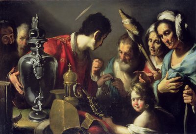 The Charity of St. Lawrence by Bernardo Strozzi